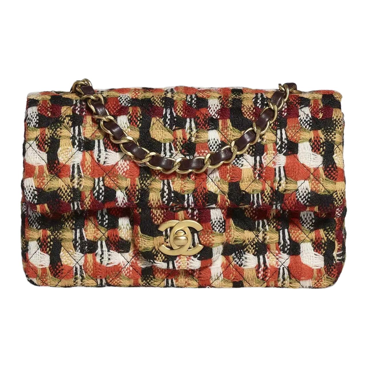 CHANEL Шерстяная твидовая сумка через плечо женская разноцветная
CHANEL Шерстяная твидовая сумка через плечо женская разноцветная