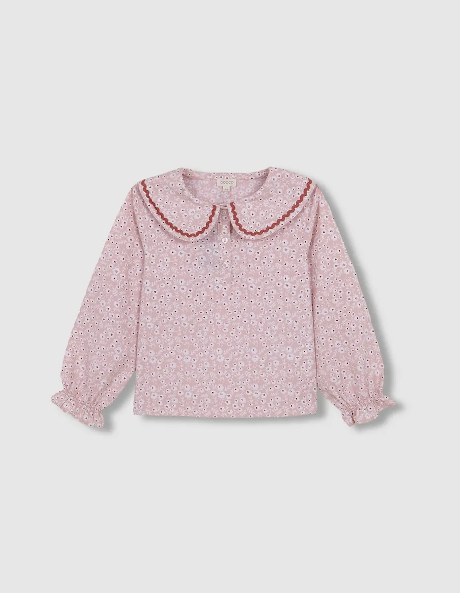 Детская пижама с цветочным принтом Gocco, розовый
Детская пижама с цветочным принтом Gocco, розовый