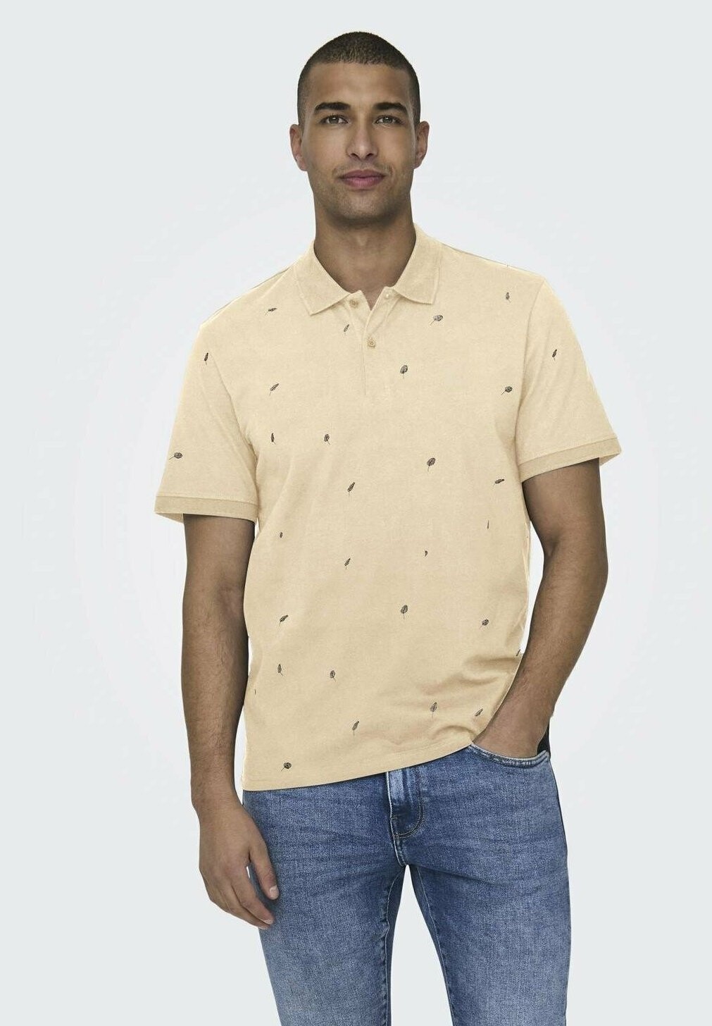 Рубашка поло KURZARM Only & Sons, желтый
Рубашка поло KURZARM Only & Sons, желтый