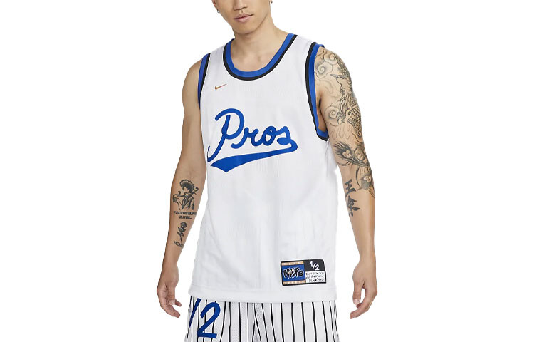 Мужское баскетбольное джерси Nike, цвет White
Мужское баскетбольное джерси Nike, цвет White