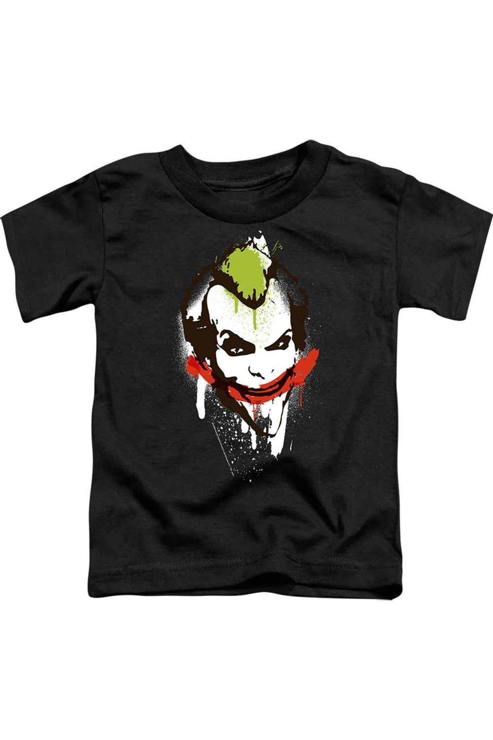 Футболка с коротким рукавом для малышей с большим лицом Джокера из Batman Gildan, черный
Футболка с коротким рукавом для малышей с большим лицом Джокера из Batman Gildan, черный