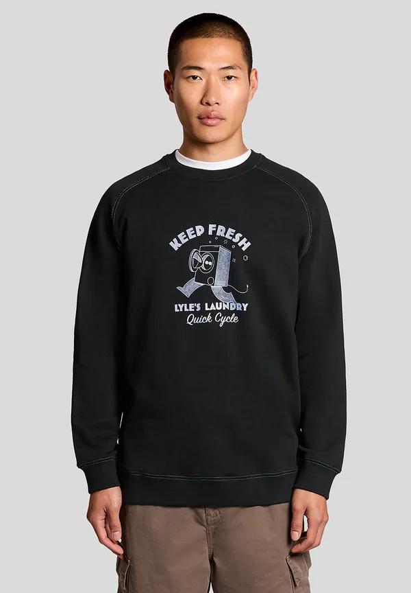 Средняя толстовка с графическим принтом keep fresh Lyle & Scott, Z Jet Black, Черный, Средняя толстовка с графическим принтом keep fresh Lyle & Scott, Z Jet Black
Средняя толстовка с графическим принтом keep fresh Lyle & Scott, Z Jet Black, Черный, Средняя толстовка с графическим принтом keep fresh Lyle & Scott, Z Jet Black