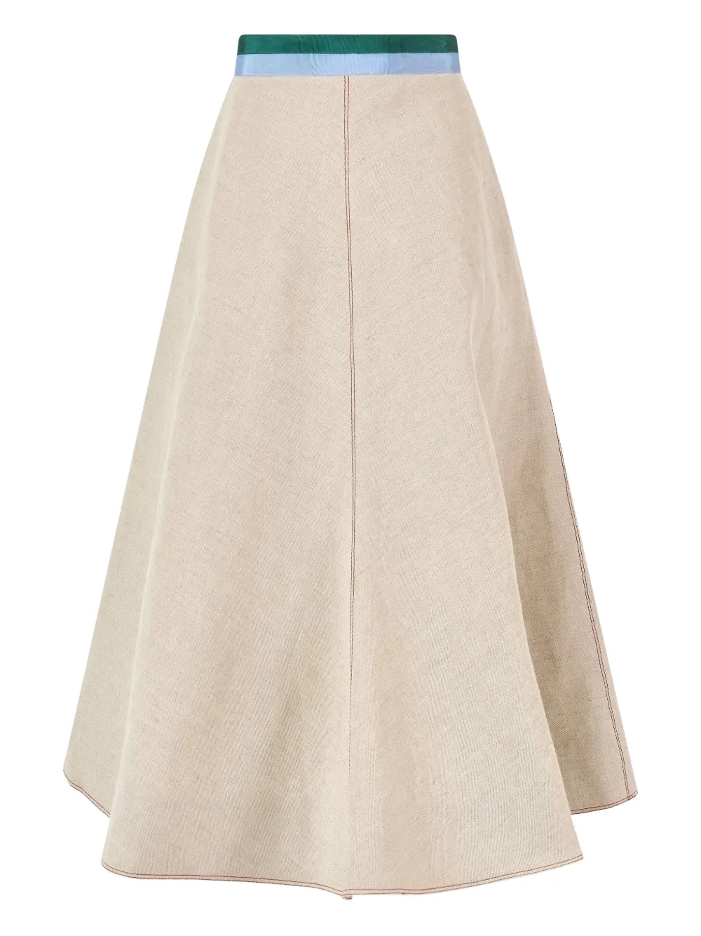 Юбка А-силуэта с лентой Rosie Assoulin, нейтральный
Юбка А-силуэта с лентой Rosie Assoulin, нейтральный