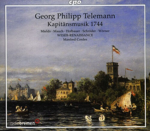 CD диск Telemann / Mields / Weser-Renaissance / Cordes: Kapitansmusik 1744
CD диск Telemann / Mields / Weser-Renaissance / Cordes: Kapitansmusik 1744