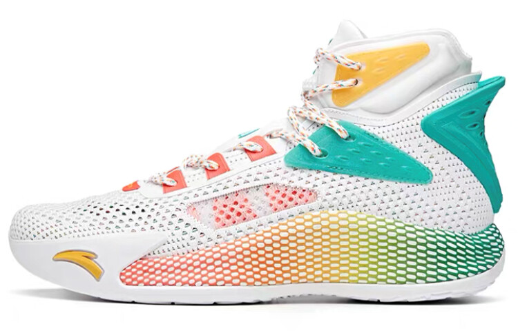 Баскетбольные кроссовки мужские высокие белые/зеленые/красные Anta
Баскетбольные кроссовки мужские высокие белые/зеленые/красные Anta