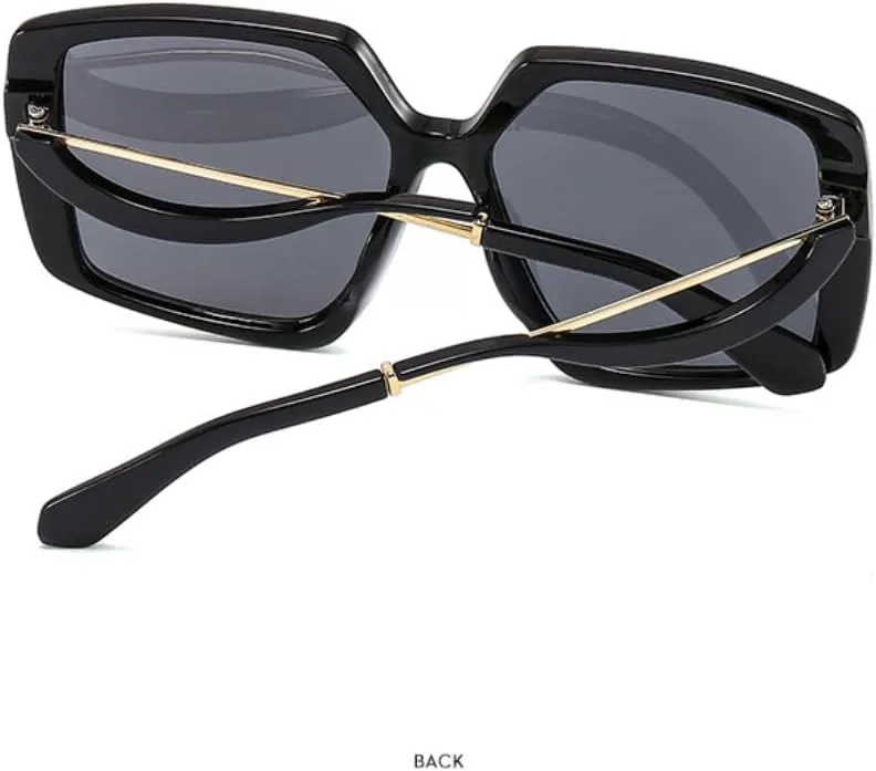 Модные солнцезащитные очки неправильной квадратной формы для женщин с металлическими шарнирами, ретро-очки с защитой от УФ-излучения UV400 для мужчин UATXTAU, Beige
Модные солнцезащитные очки неправильной квадратной формы для женщин с металлическими шарнирами, ретро-очки с защитой от УФ-излучения UV400 для мужчин UATXTAU, Beige