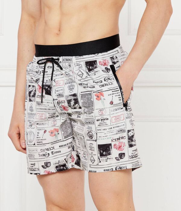 Шорты для плавания Regular fit Iceberg, белый
Шорты для плавания Regular fit Iceberg, белый