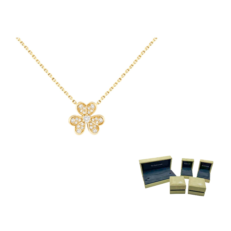 Van Cleef & Arpels Ожерелье Frivole Series 18K Gold
Van Cleef & Arpels Ожерелье Frivole Series 18K Gold