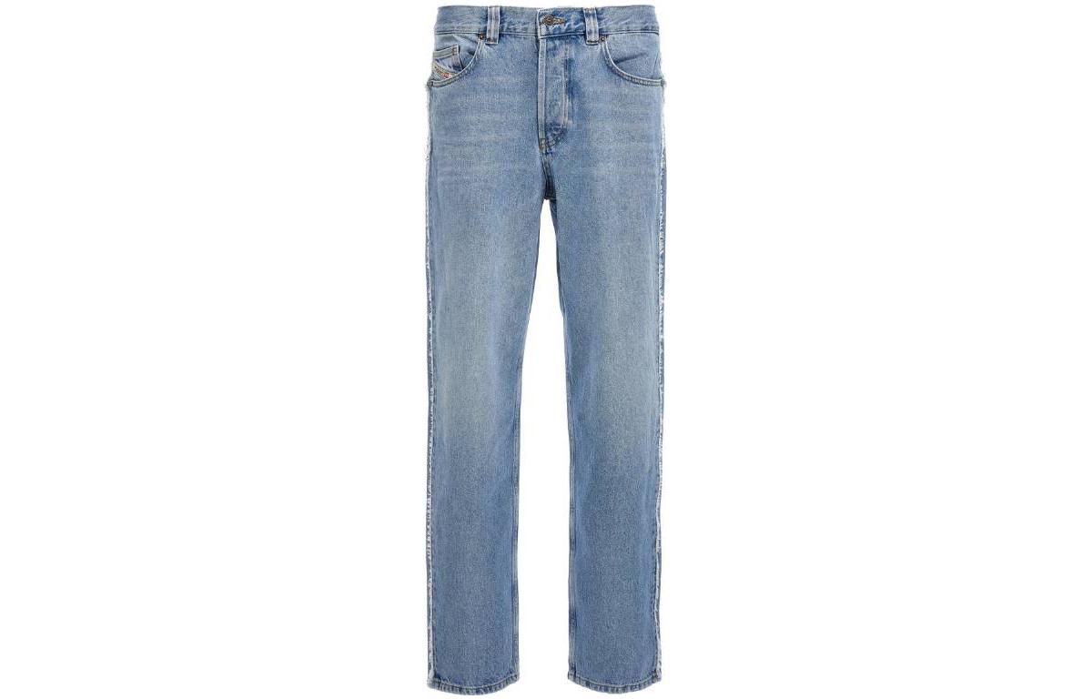 Прямые джинсы DIESEL, светло-голубые
Прямые джинсы DIESEL, светло-голубые