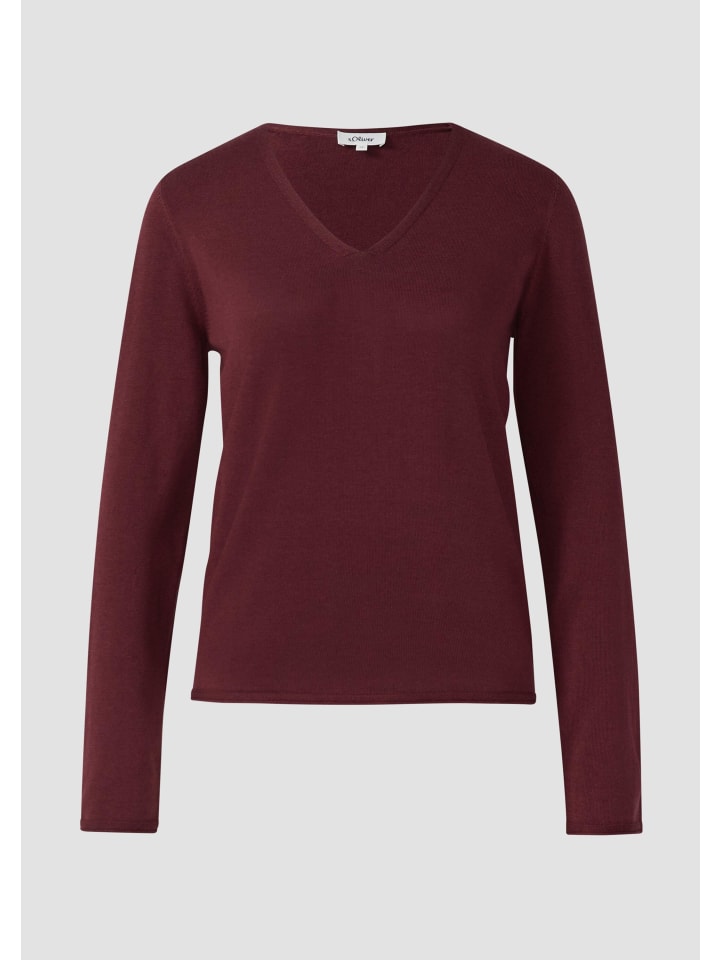 Вязаный свитер в цвете 3902_bordeaux s.Oliver
Вязаный свитер в цвете 3902_bordeaux s.Oliver