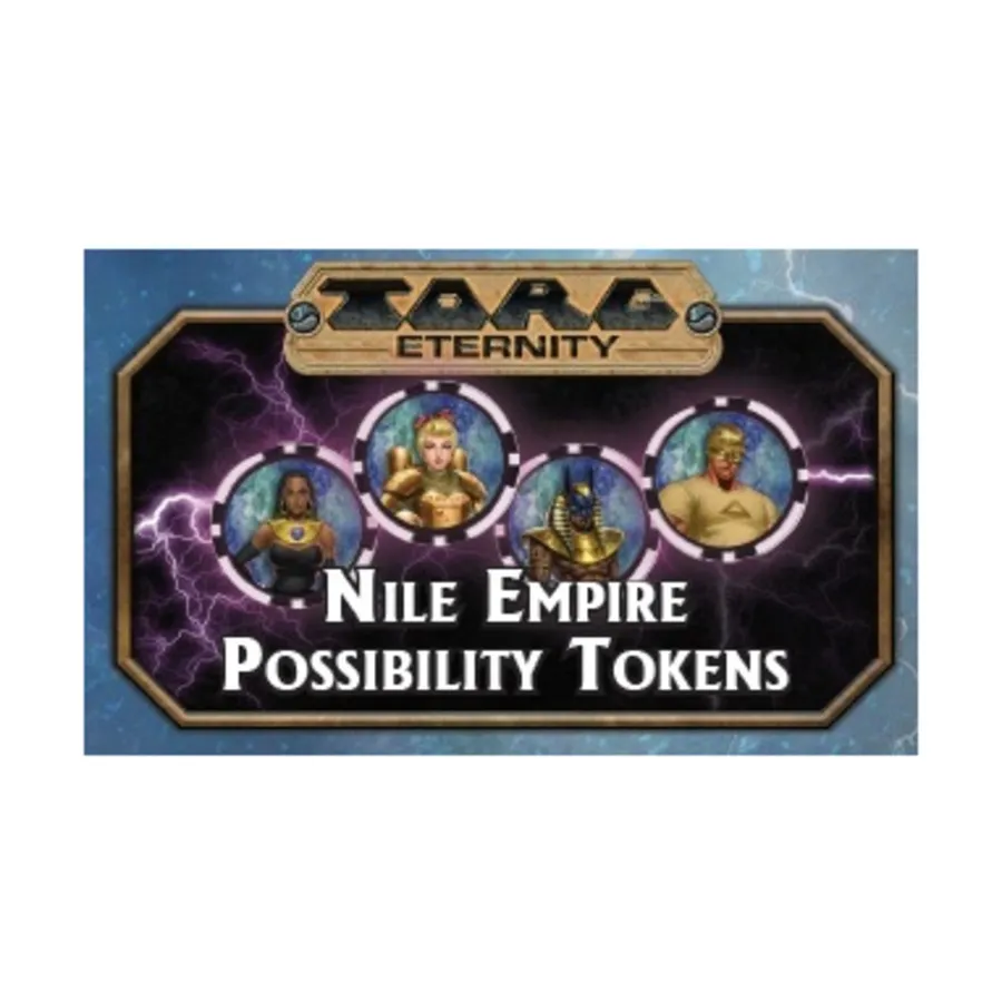 Жетоны возможностей, Torg Eternity - Nile Empire
Жетоны возможностей, Torg Eternity - Nile Empire