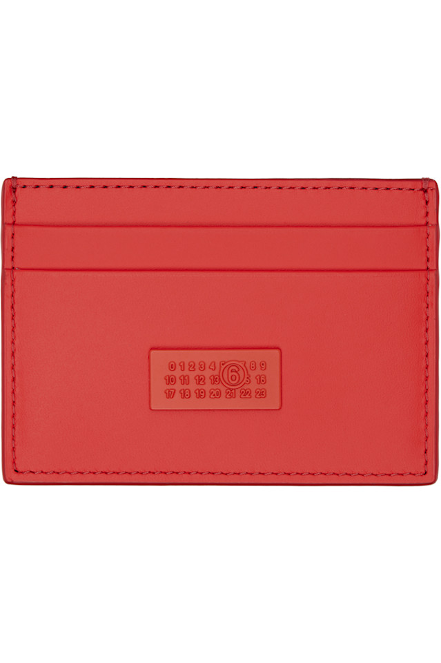 Mm6 Maison Margiela Оранжевый кожаный держатель для цифровых карт
Mm6 Maison Margiela Оранжевый кожаный держатель для цифровых карт