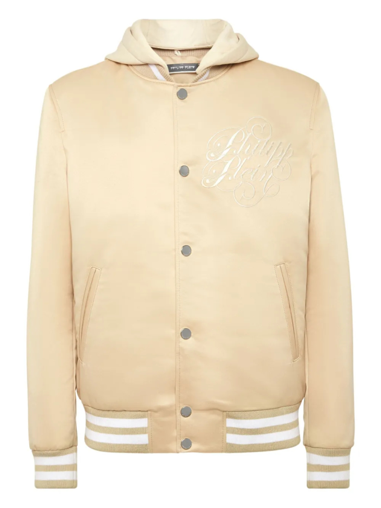 Куртка-бомбер с вышитым логотипом Philipp Plein, нейтральный
Куртка-бомбер с вышитым логотипом Philipp Plein, нейтральный