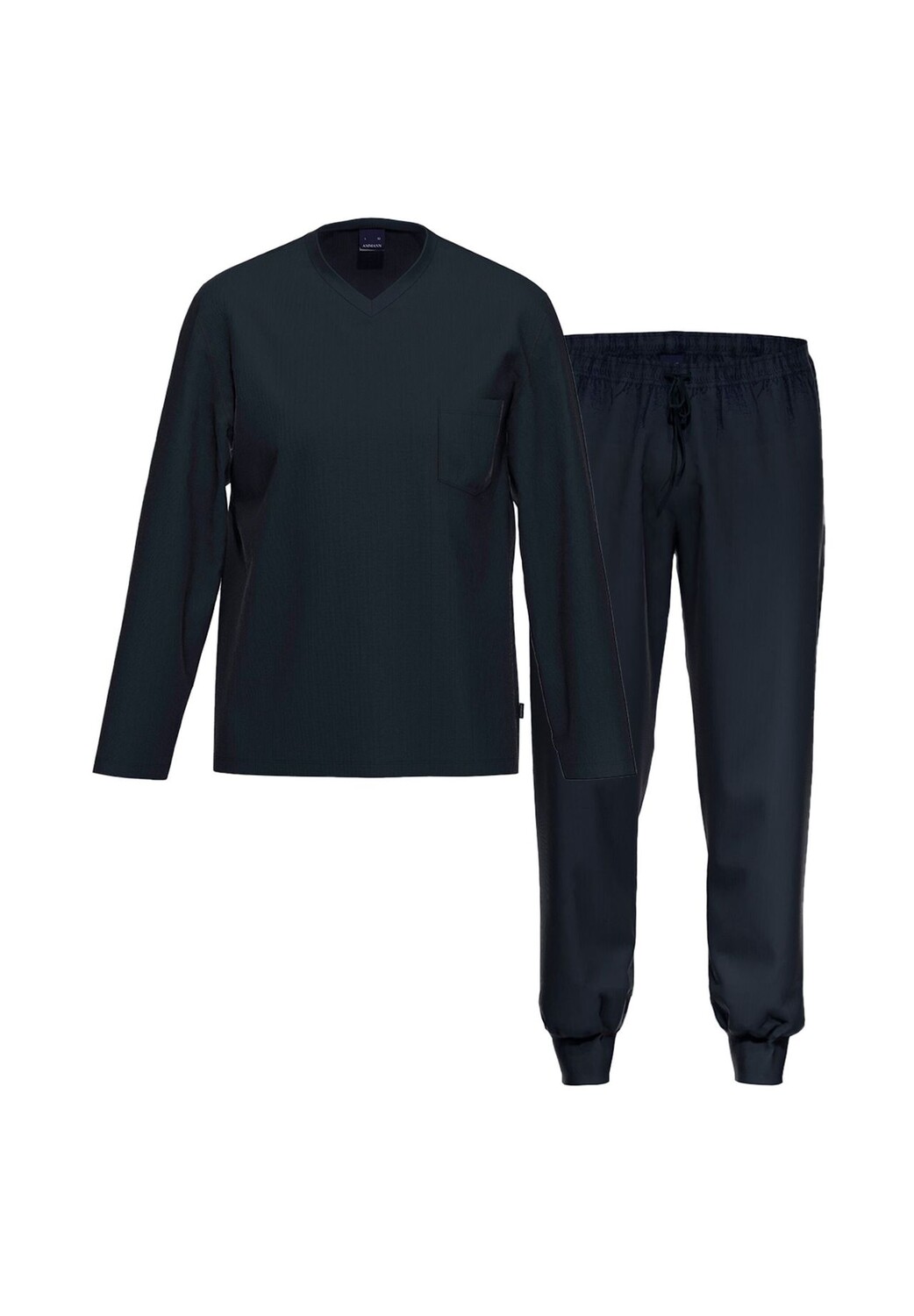 Пижамы из органического хлопка AMMANN, темно-синий
Пижамы из органического хлопка AMMANN, темно-синий