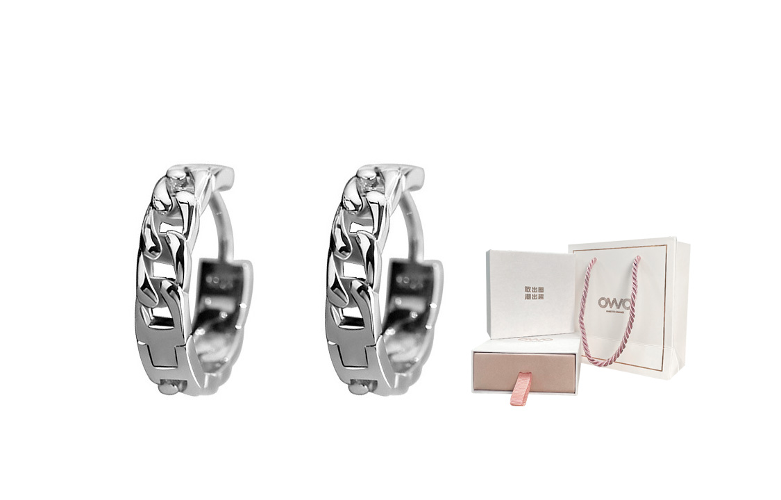 OWO Серьги-гвоздики из стерлингового серебра 925 пробы мужские Silver
OWO Серьги-гвоздики из стерлингового серебра 925 пробы мужские Silver