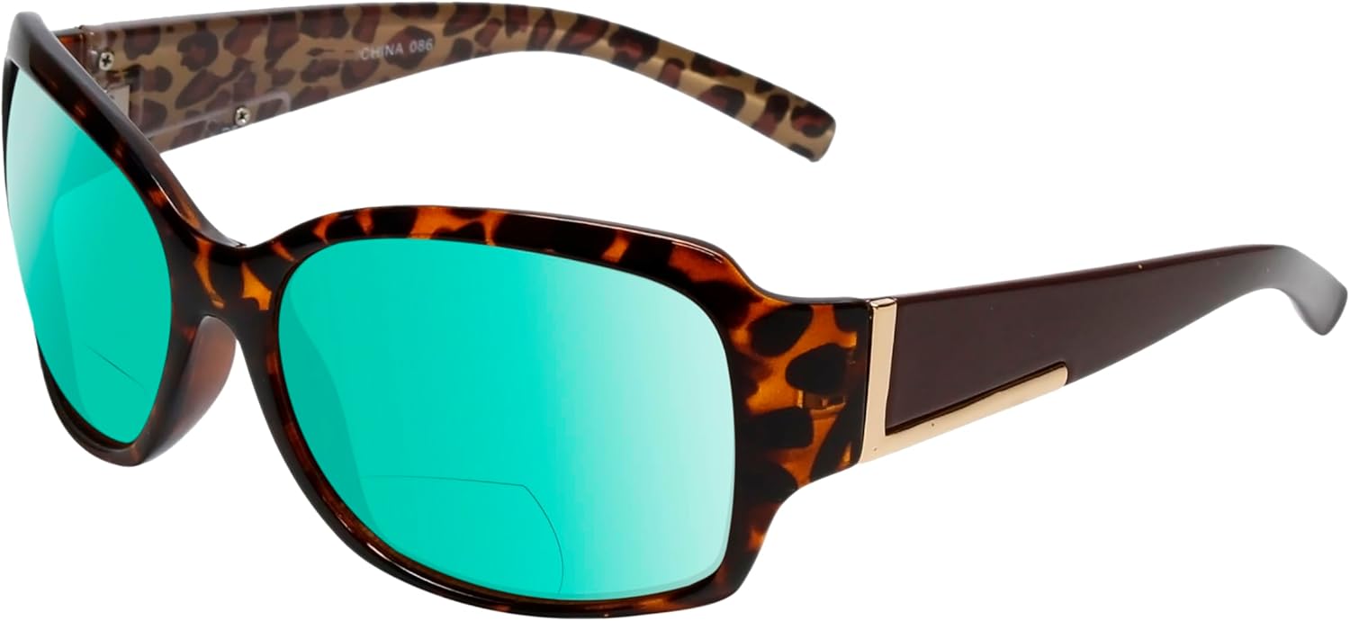 Солнцезащитные очки для чтения Calabria RE3560BF-AP с бифокальными линзами, поляризованные или неполяризованные, женские, модные, Tortoise Havana Cheetah/Polarized Green Mirror
Солнцезащитные очки для чтения Calabria RE3560BF-AP с бифокальными линзами, поляризованные или неполяризованные, женские, модные, Tortoise Havana Cheetah/Polarized Green Mirror