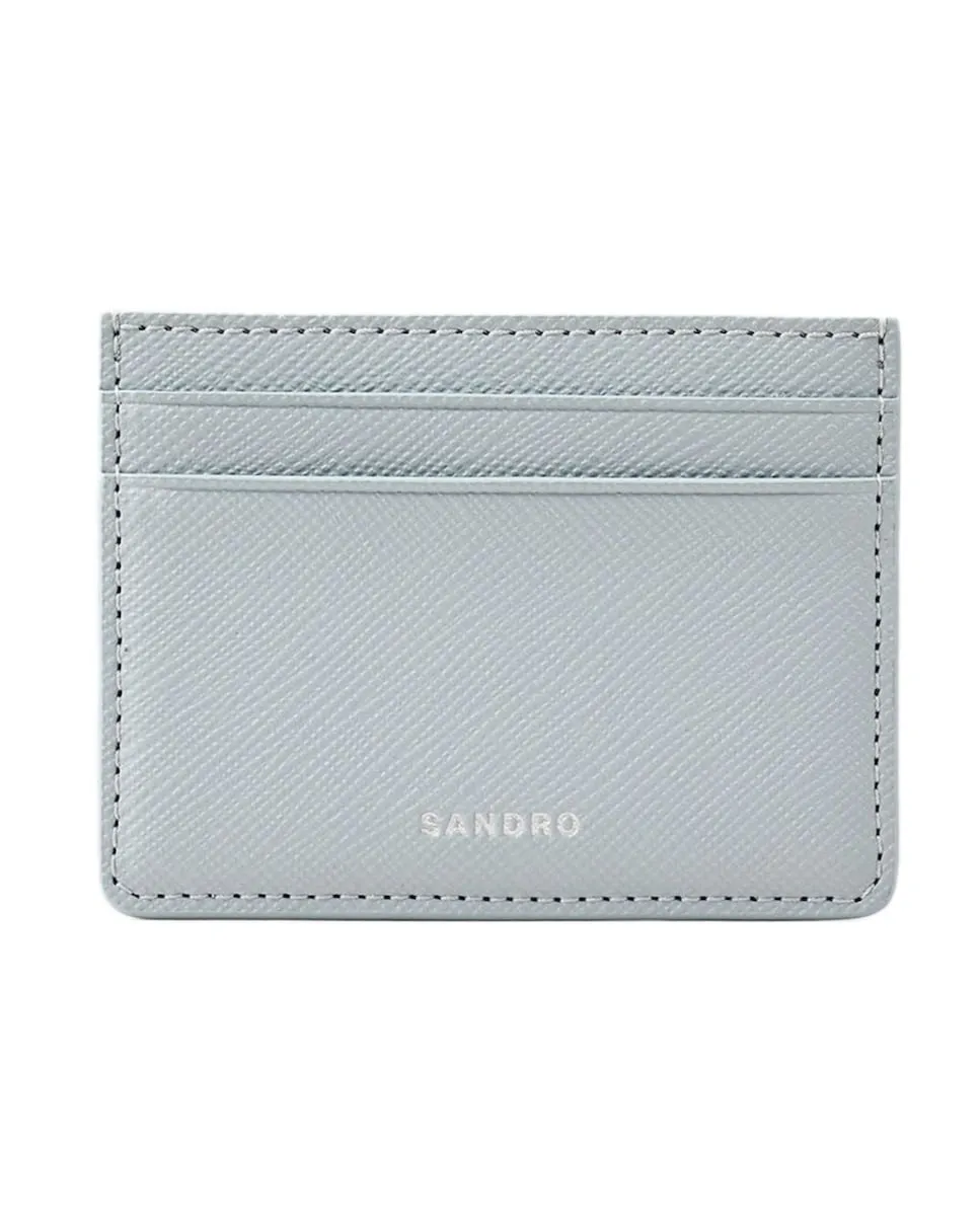 Кожаный визитник для мужчин Sandro, светло-голубой
Кожаный визитник для мужчин Sandro, светло-голубой