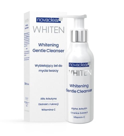 Очищающий гель для лица, уменьшающий обесцвечивание, 150 мл NovaClear, Whitening Gentle Cleanser
Очищающий гель для лица, уменьшающий обесцвечивание, 150 мл NovaClear, Whitening Gentle Cleanser