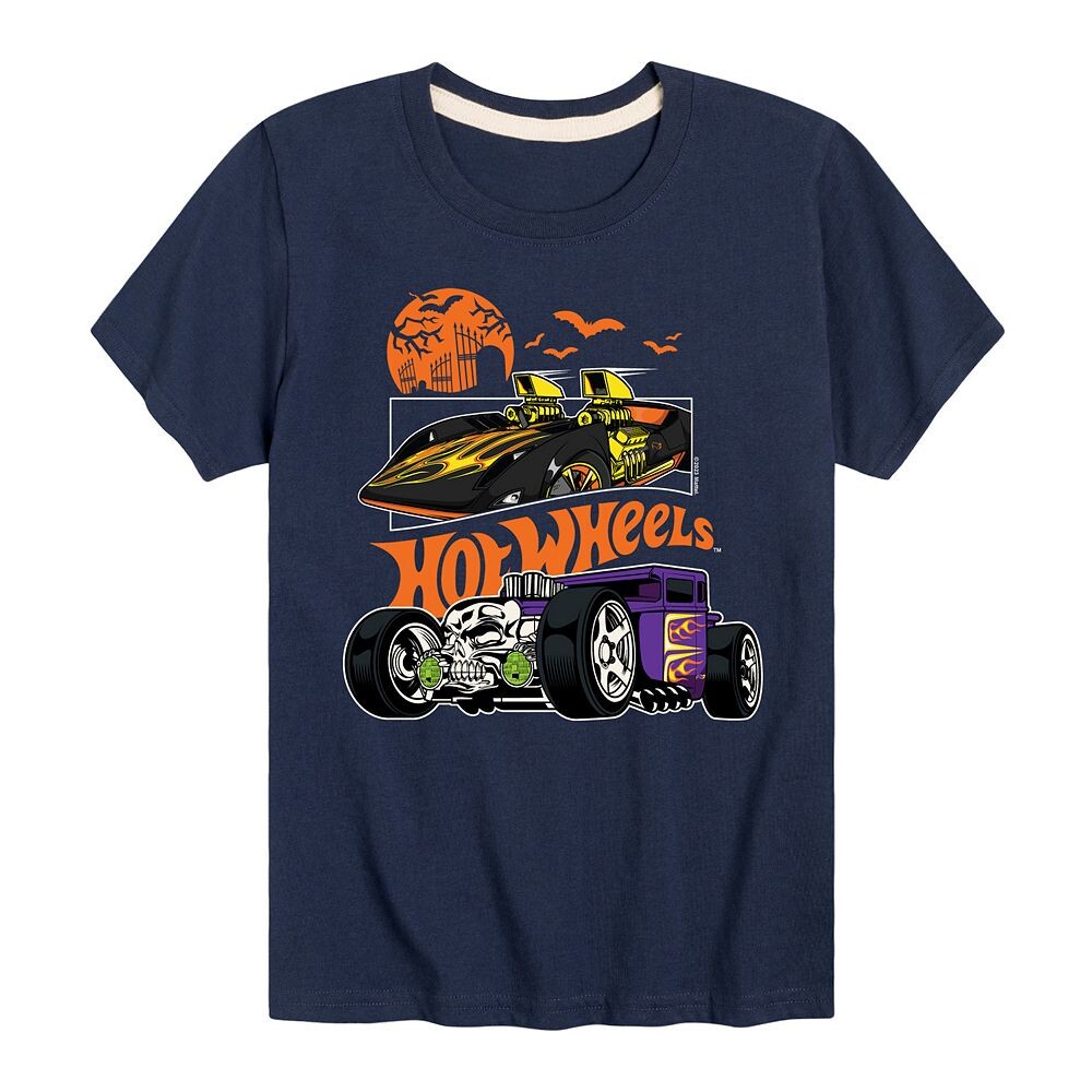 Футболка Hot Wheels с рисунком Хэллоуина для мальчиков 8–20 лет, темно-синий
Футболка Hot Wheels с рисунком Хэллоуина для мальчиков 8–20 лет, темно-синий