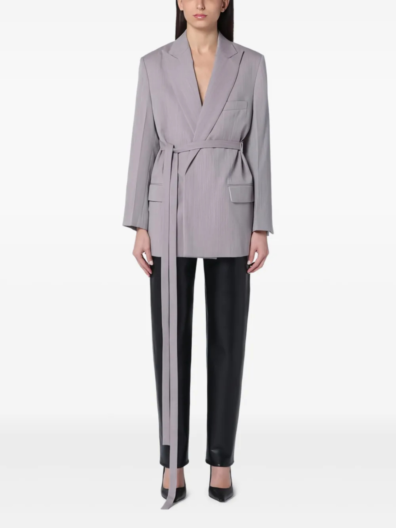 Victoria Beckham шерстяной пиджак, серый
Victoria Beckham шерстяной пиджак, серый