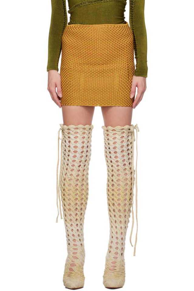 эксклюзивная оранжевая мини-юбка Ssense Isa Boulder, цвет tangerine
эксклюзивная оранжевая мини-юбка Ssense Isa Boulder, цвет tangerine