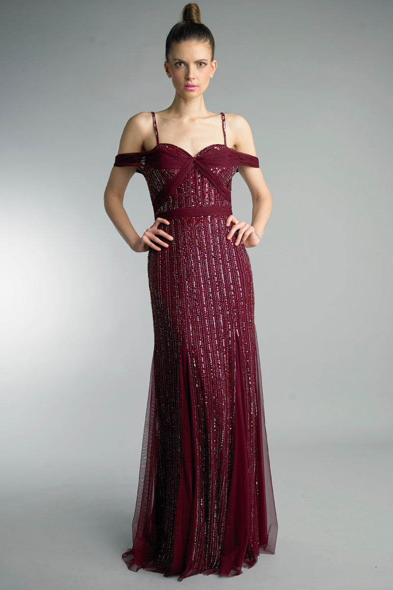 Платье-годе с открытыми плечами и пайетками Basix Black Label, Multi
Платье-годе с открытыми плечами и пайетками Basix Black Label, Multi