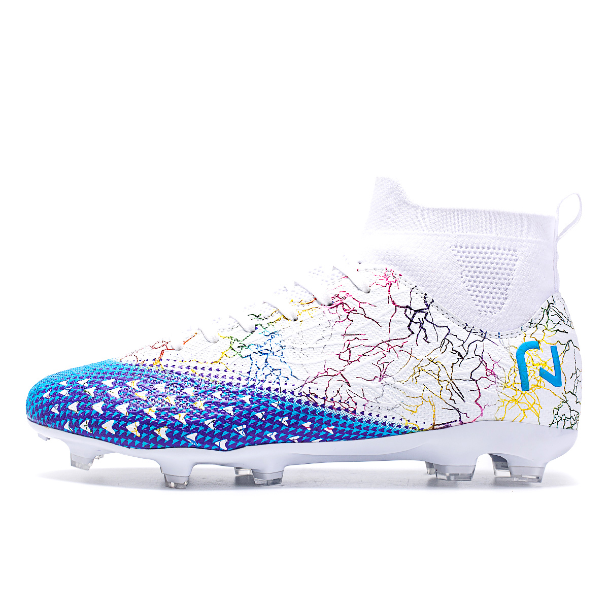 Футбольные бутсы для детей и подростков с высоким верхом, устойчивые к скольжению и ударам, устойчивые к истиранию CAMKIDS, белый
Футбольные бутсы для детей и подростков с высоким верхом, устойчивые к скольжению и ударам, устойчивые к истиранию CAMKIDS, белый