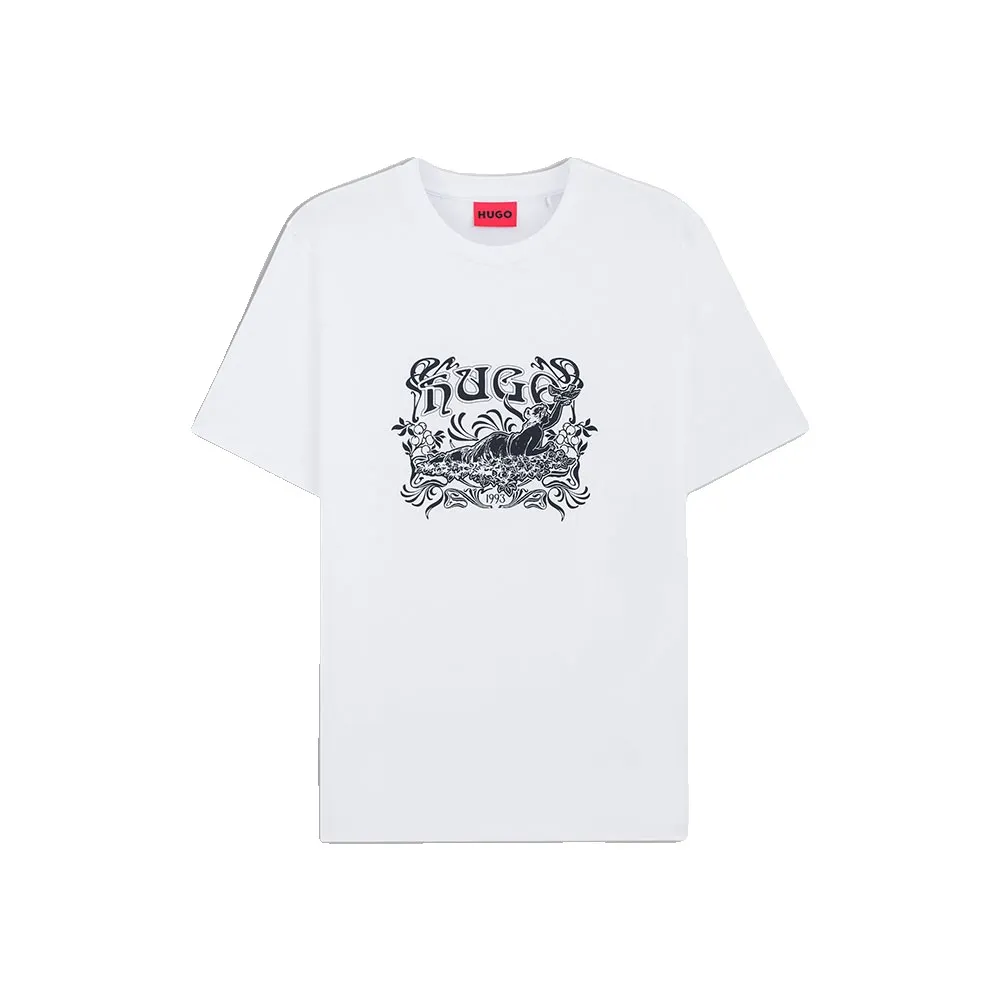 Футболка HUGO Diwom 10258299, белый
Футболка HUGO Diwom 10258299, белый