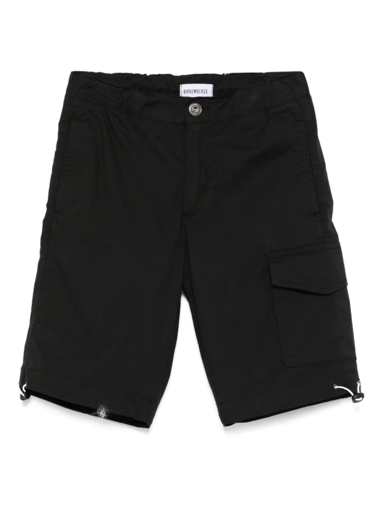 Шорты с нашивкой-логотипом BIKKEMBERGS KIDS, черный 
Шорты с нашивкой-логотипом BIKKEMBERGS KIDS, черный