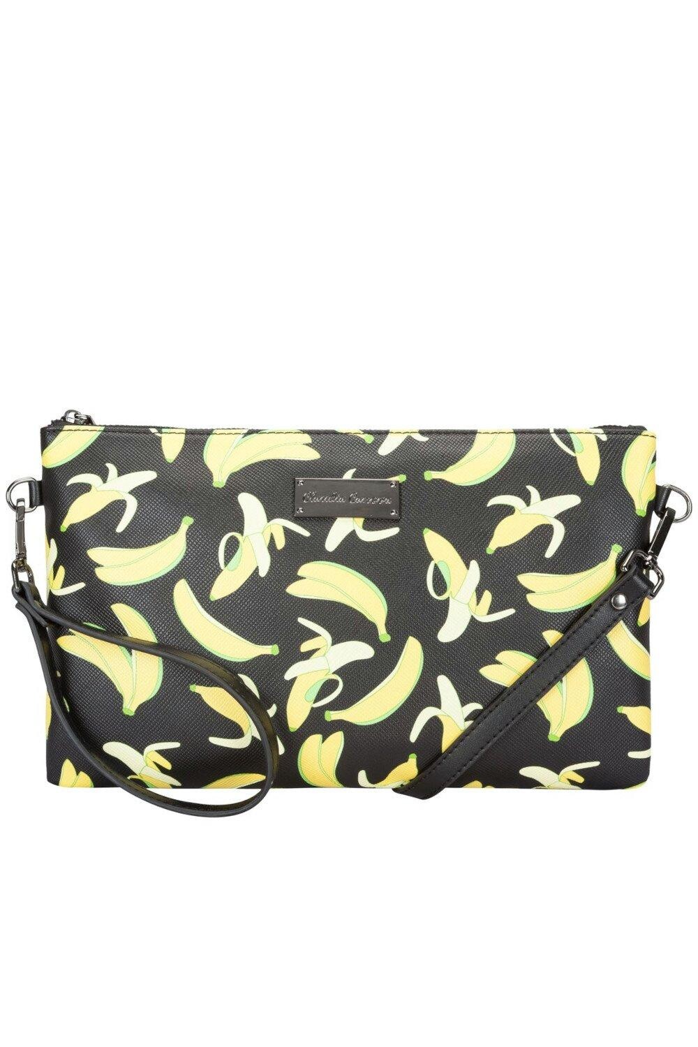 Клатч/кроссбоди с принтом банана Claudia Canova, черный
Клатч/кроссбоди с принтом банана Claudia Canova, черный