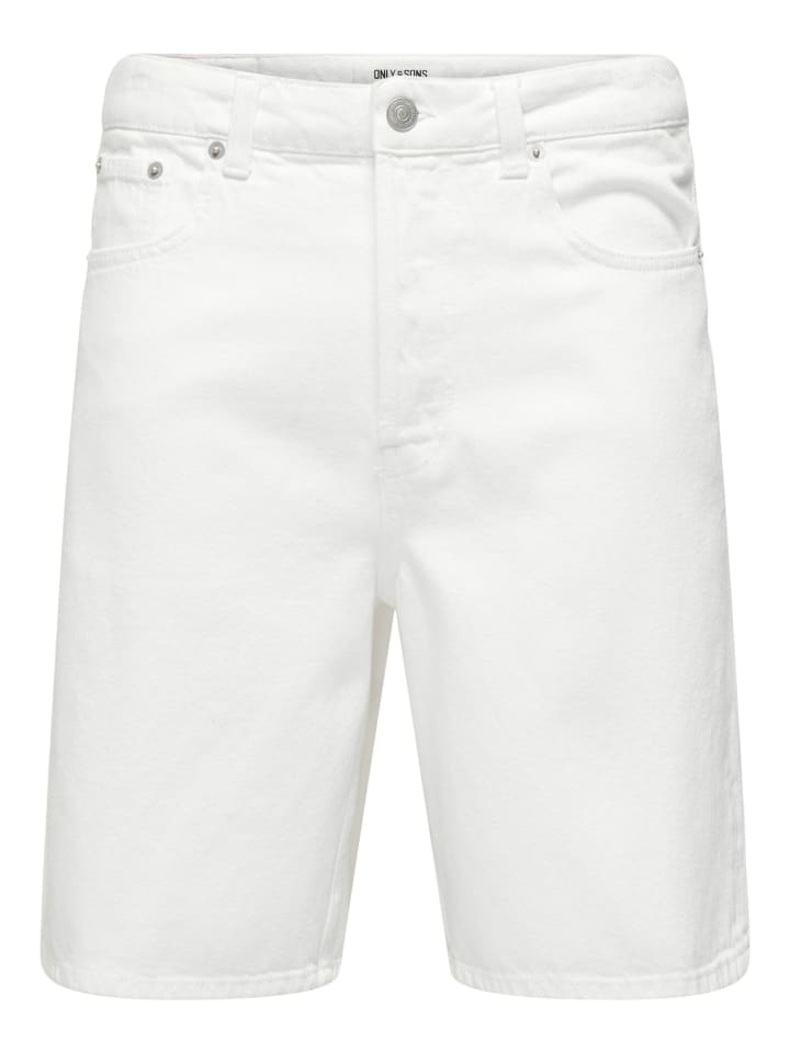 Джинсовые шорты ONLY & SONS, белый
Джинсовые шорты ONLY & SONS, белый