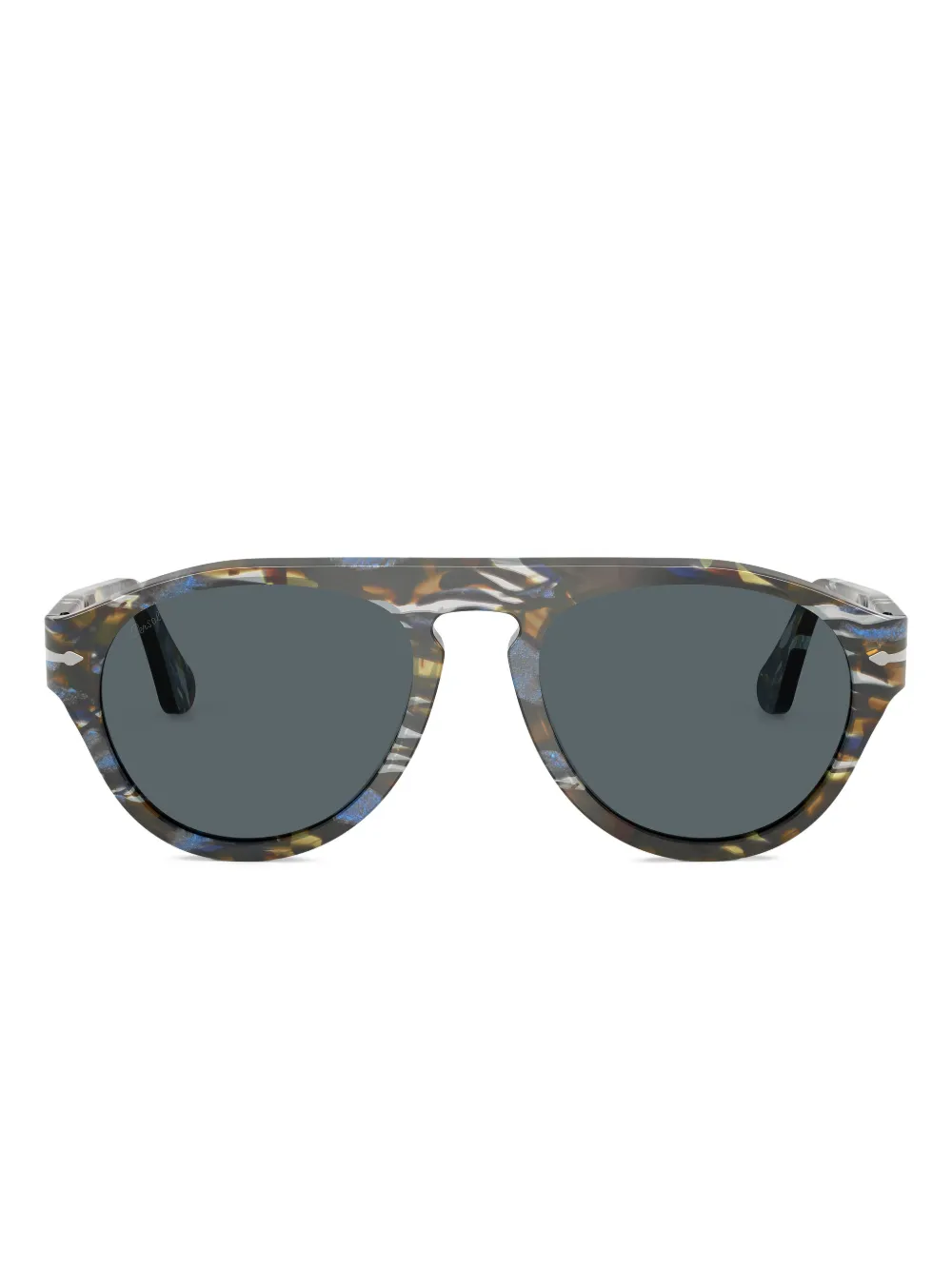 Солнцезащитные очки-пилоты Persol, черный 
Солнцезащитные очки-пилоты Persol, черный