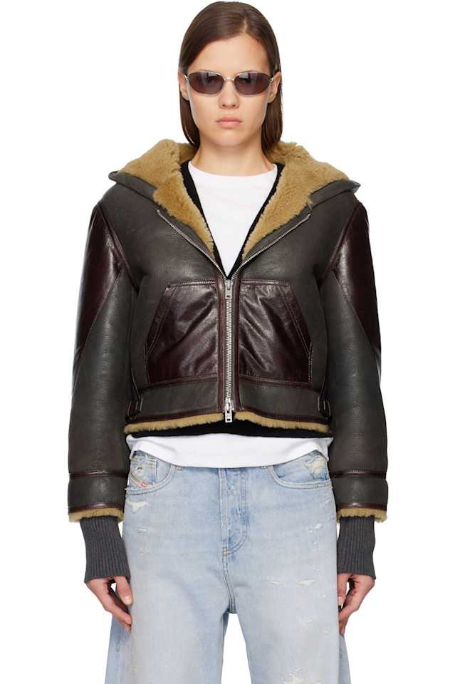 Acne Studios Коричневая овчинная куртка
Acne Studios Коричневая овчинная куртка