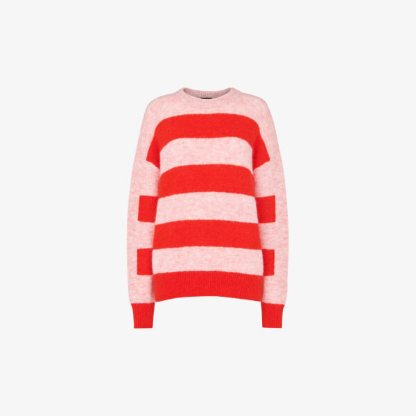 Джемпер свободного кроя из смесового мохера с полосатым узором Whistles, мультиколор
Джемпер свободного кроя из смесового мохера с полосатым узором Whistles, мультиколор