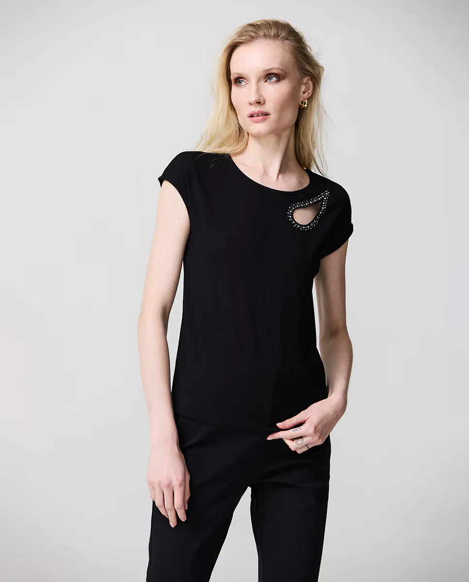 Женская майка без рукавов с каплевидным вырезом Escorpion, черный
Женская майка без рукавов с каплевидным вырезом Escorpion, черный