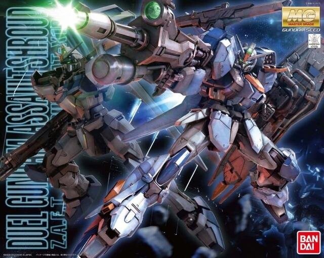 Gundam - Mg Duel Gundam Assaultshroud 1/100 - Набор моделей BANDAI
Gundam - Mg Duel Gundam Assaultshroud 1/100 - Набор моделей BANDAI