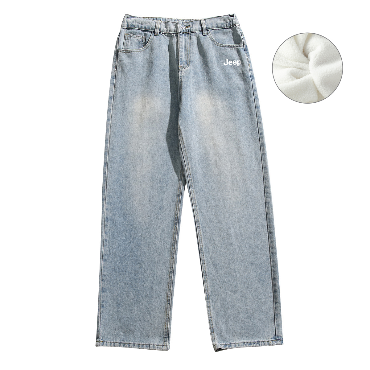 Джинсы в стиле жизни пастбищной лошади Unisex Jeep, светло-голубой
Джинсы в стиле жизни пастбищной лошади Unisex Jeep, светло-голубой