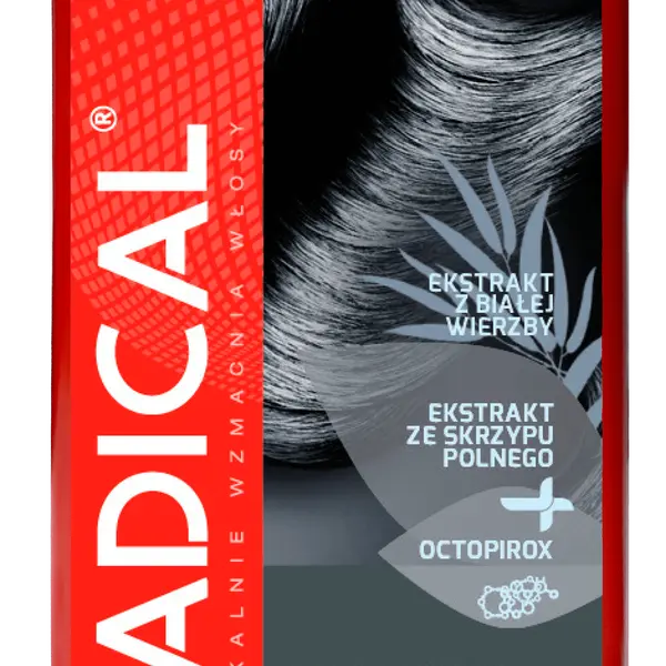 Шампунь против перхоти для всех типов волос, 400 мл Radical Przeciwłupieżowy
Шампунь против перхоти для всех типов волос, 400 мл Radical Przeciwłupieżowy