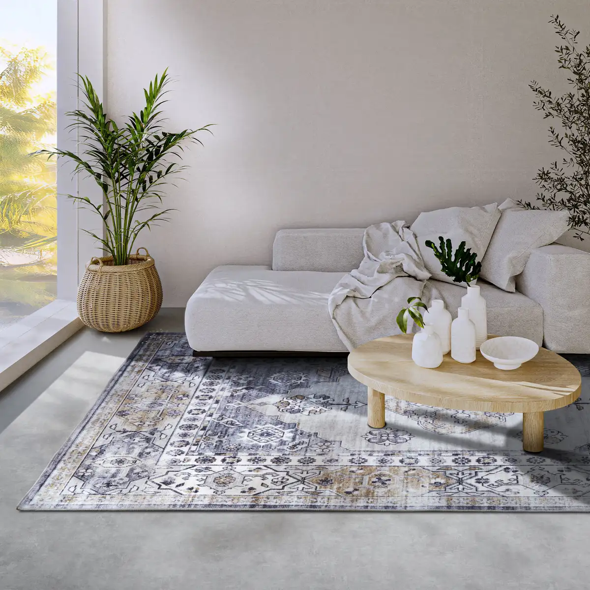 Freundin Home Collection ковер "Meridiem", прямоугольный, короткий ворс, противоскользящий, восточный, винтажный, классический, гостиная, прихожая 80х150 см, цвет goldfarben
Freundin Home Collection ковер "Meridiem", прямоугольный, короткий ворс, противоскользящий, восточный, винтажный, классический, гостиная, прихожая 80х150 см, цвет goldfarben