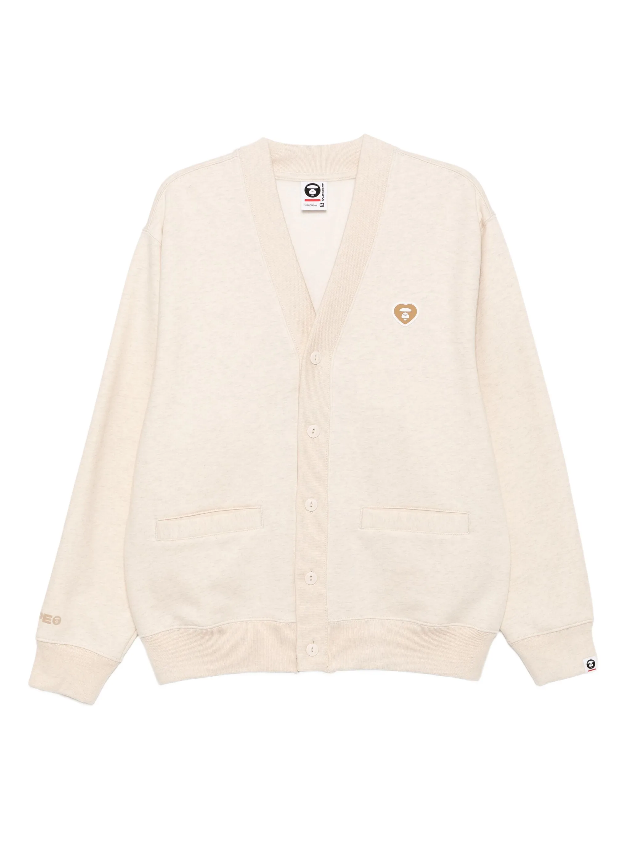 Толстовка на пуговицах с логотипом Aape By A Bathing Ape, кремовый
Толстовка на пуговицах с логотипом Aape By A Bathing Ape, кремовый