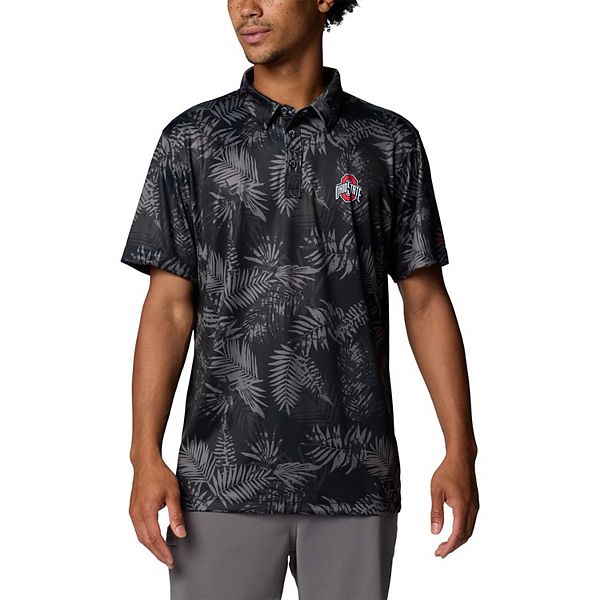 Мужская черная футболка-поло Ohio State Buckeyes PFG Super Terminal Tackle Omni-Shade Bangalows. Columbia
Мужская черная футболка-поло Ohio State Buckeyes PFG Super Terminal Tackle Omni-Shade Bangalows. Columbia