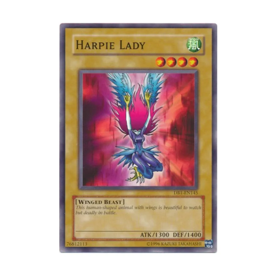 CCG Леди Гарпия (Обычная), Yu-Gi-Oh - Dark Beginning 1 - Singles
CCG Леди Гарпия (Обычная), Yu-Gi-Oh - Dark Beginning 1 - Singles