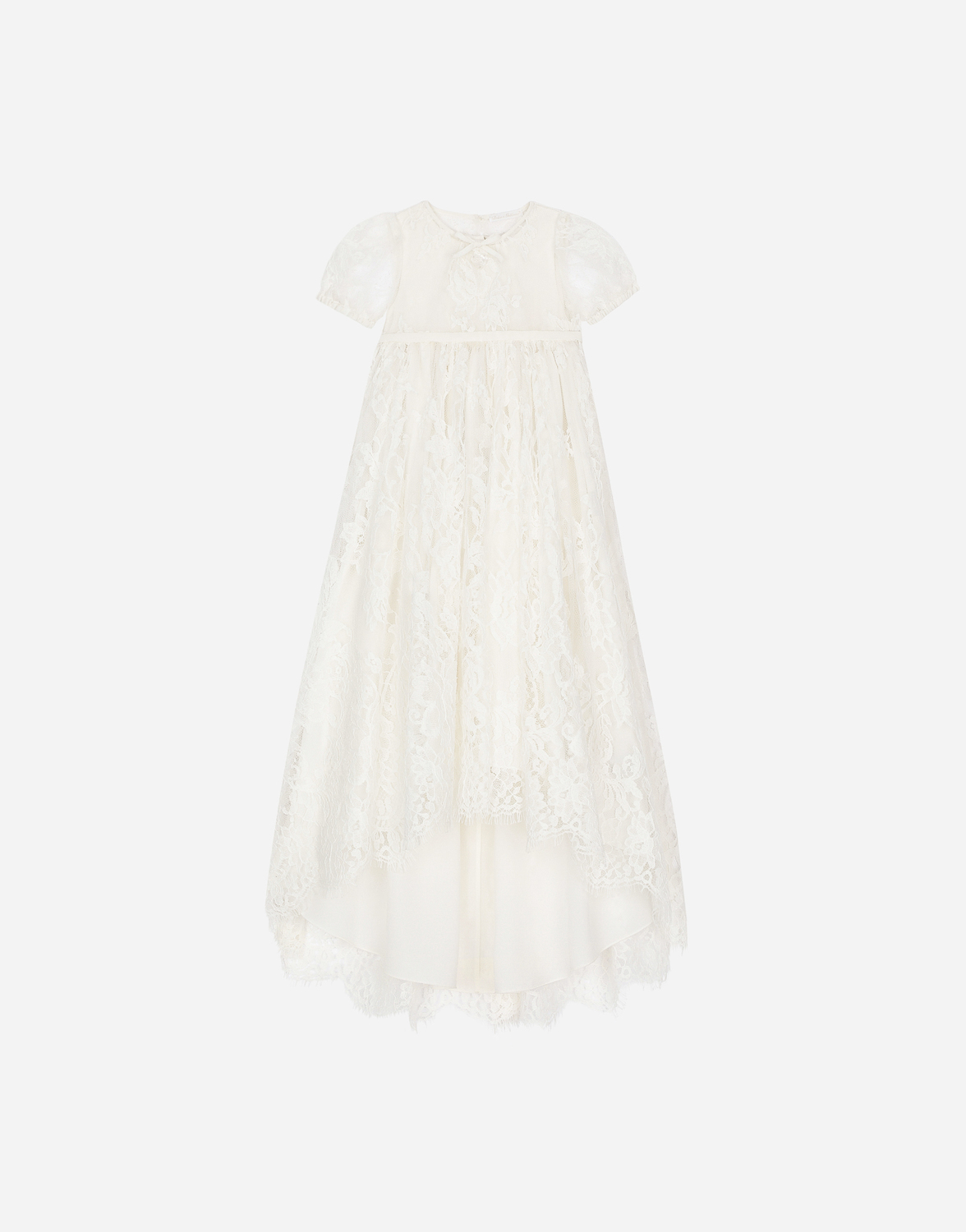 Крестильное платье из шантильского кружева с узором ветвей, на завышенной талии, с короткими рукавами Dolce&Gabbana, мультиколор
Крестильное платье из шантильского кружева с узором ветвей, на завышенной талии, с короткими рукавами Dolce&Gabbana, мультиколор