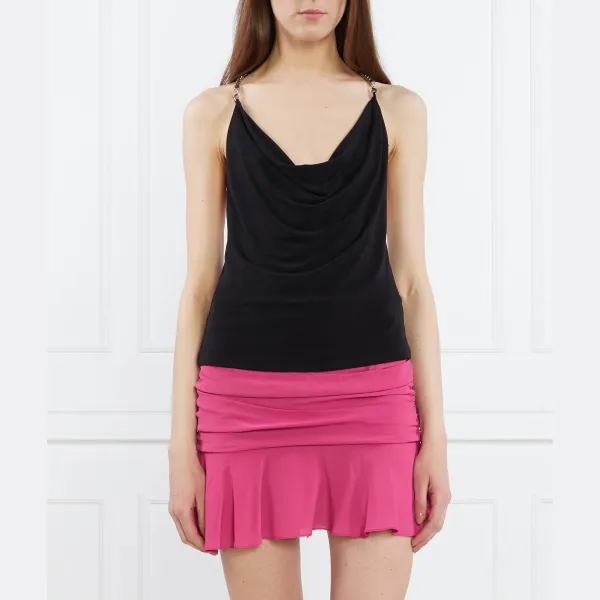 Трикотажный топ стандартного кроя Patrizia Pepe, черный
Трикотажный топ стандартного кроя Patrizia Pepe, черный