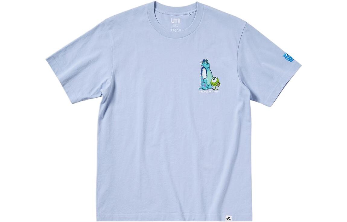 Футболка унисекс светло-голубая Uniqlo, светло-голубой
Футболка унисекс светло-голубая Uniqlo, светло-голубой