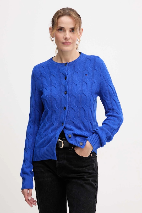 Шерстяной кардиган Tommy Hilfiger, синий
Шерстяной кардиган Tommy Hilfiger, синий
