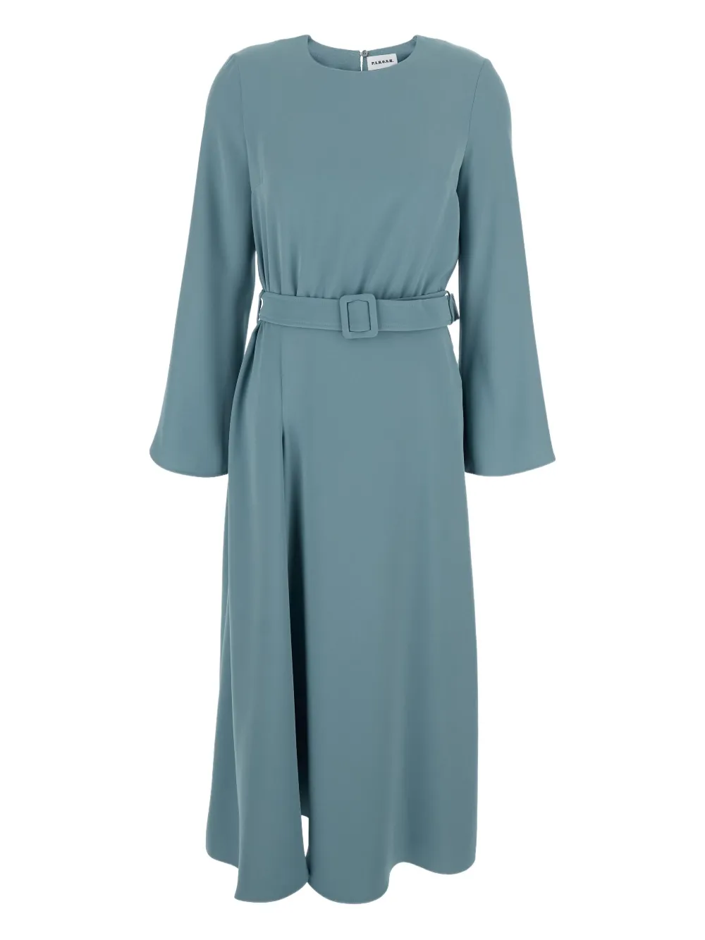 Платье миди с длинными рукавами и поясом P.A.R.O.S.H., синий
Платье миди с длинными рукавами и поясом P.A.R.O.S.H., синий