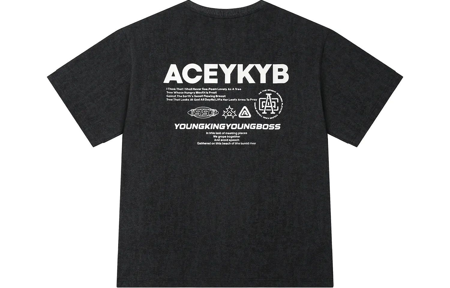 Футболка унисекс Yk&Yb, черный
Футболка унисекс Yk&Yb, черный