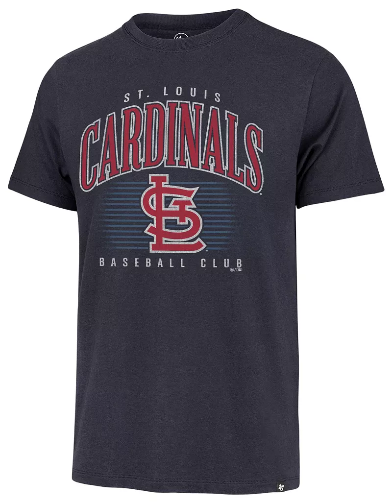 Мужская синяя футболка с двойным заголовком Cooperstown Franklin '47 St. Louis Cardinals
Мужская синяя футболка с двойным заголовком Cooperstown Franklin '47 St. Louis Cardinals