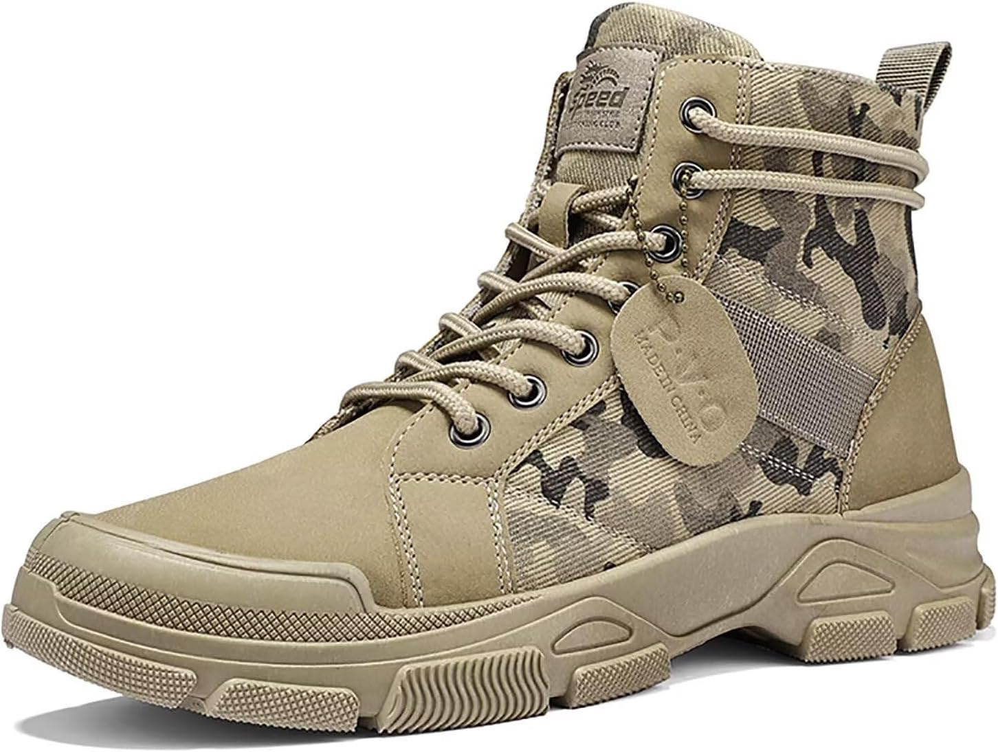 Тактические военные ботинки TERBOFIN для мужчин, комфортные боевые ботинки, легкие камуфляжные ботинки средней высоты из ткани с мягкой подошвой для повседневной работы и прогулок, хаки
Тактические военные ботинки TERBOFIN для мужчин, комфортные боевые ботинки, легкие камуфляжные ботинки средней высоты из ткани с мягкой подошвой для повседневной работы и прогулок, хаки
